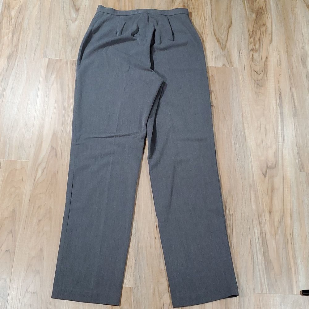 🔺️Dialogue Gray Tall Dressy Trousers Tall Size 6/28 - Picture 3 of 8
